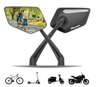 LUSTERKA DO ROWERU HULAJNOGI zestaw RS-1 czarny P19891