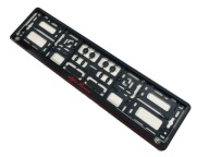 Ramka do tablicy rejestracyjnej ALFA ROMEO 3D żelowa