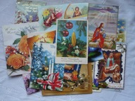 ZESTAW 20 POCZTÓWEK I KARNETÓW ŚWIĄTECZNYCH I OKOLICZNOŚCIOWYCH