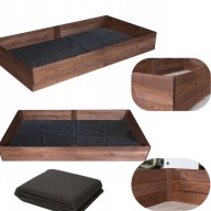 WARZYWNIAK 240x120CM SKRZYNIA NAWIERCONE OTWORY INSPEKT IMPREGNOWANY EKO