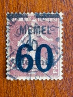 Mi- 35 1921 Memel okupacja niemiecka