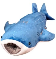 PLUSZAK WIELORYB MASKOTKA PRZYTULANKA UROCZA SLODKA REKIN NIEBIESKI