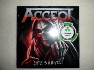 ACCEPT Life's A Bitch (2019 ) 7" SP Ltd. Clear NOWY, FOLIA !!!
