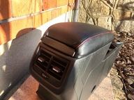 TUNEL + PODŁOKIETNIK ŚRODKOWY TUNELU SKÓRA SKÓRZANY SEAT LEON III 3 FR