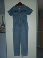 Denim Co. świetny jeansowy kombinezon 140