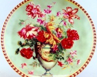 # TALERZ OZDOBNY, - 19 cm - KLEIBER - REGNITZLOSAU, 1970
