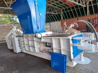 Prasa kanałowa do recyklingu Godswill GB-7575F zgniatarka belownica pozioma