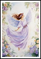 A2 PLAKAT OBRAZ ANIOŁ, PLAKAT Z ANIOŁEM, ANIELSKIE SKRZYDŁA, ANIELICA NR 58