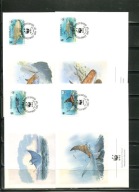 A51424)WWF-FDC Ryby: Kiribati 566 - 569