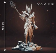 Sauron - Władca Pierścieni- bez peleryny- figurka wydruk 3D