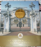 THE GOLDEN JUBILEE *2002 *MEDAL *BUCKINGHAM PALACE