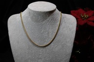 ŁAŃCUSZEK ZE STALI CHIRURGICZNEJ 316L POZŁACANY