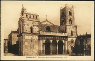 Monreale Facciata della Cattedrale (sec. XII) 1920