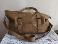 SZENFELD TORBA SKÓRZANA na ramię i do ręki NOWA