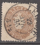 1863 Księstwa niemieckie SaksoniaMi 18