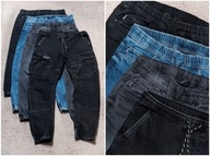 Spodnie Jogger CROPP Denim Jeans 2x 32/32, 30/32, 32/34 - 4 pary