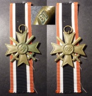 Kriegsverdienstkreuz 2 klasy z mieczami. KVK Krzyż zasługi sygnowany 31