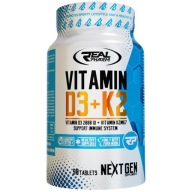 Witaminy kapsułki RealPharm witamina D3 100 g