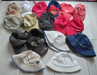 Mega paka zestaw 17 sztuk czapek letnich