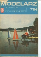 Modelarz 7/1984 Jak-40, Chevrolet Corvette