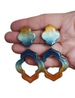 Kolczyki z gliny polimerowej nr 24a