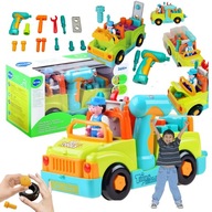 Auto do skręcania rozkręcania mały mechanik jeździ gra interaktywny