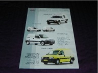 Citroen dostawcze program cała gama 2004 j.Polski