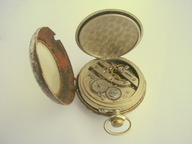 Marszałek PIŁSUDSKI Marshal watch zegarek kieszonkowy + metalowe etui 1935