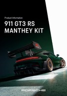 Porsche 911 GT3 RS prospekt model 2025 2026 rzadki