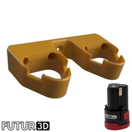 Uchwyt wieszak podwójny na akumulator baterię Parkside X12V Team 12V