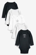 NEXT 5szt. body chłopięce długi rękaw 56 cm