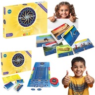 MILIONERZY WYZWANIE DOROŚLI VS DZIECI GRA PLANSZOWA ZABAWKA PREZENT 8+