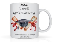 Kubek absolwenta koniec roku podziękowanie na prezent
