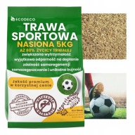 TRAWA NASIONA UNIWERSALNA ODPORNA NA DEPTANIE 5KG SAMOZAGĘSZCZAJĄCA 200M2