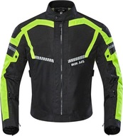 Kurtka bluza M motocyklowa lekka oddychająca pancerna odblaski BORLENI