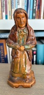 Babuszka - Kobieta Figurka Ceramiczna Władysława Prucnal