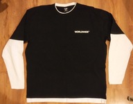 Koszulka z długim rękawem r. M ok. 170 - czarna