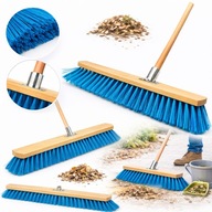 SZCZOTKA ZAMIATACZ MIOTŁA DO KOSTKI PODWÓRKA CHODNIKA ULICY TARASU Z KIJEM