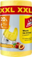 JAN NIEZBĘDNY Worki na śmieci o zapachowe z uszami 20 l 70 szt. XXL PACK