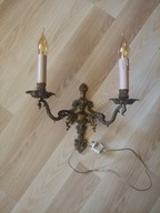 WYKOPKI CHATA STARY KINKIET DWURAMIENNY SPRAWNY 2