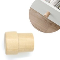 UCHWYT MEBLOWY GAŁKA DREWNIANA FI30MM SOSNA IKEA ALSKVARD HEMNES PAX METOD