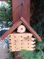 Domek dla owadów pszczół zapylaczy murarek