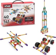 K'NEX KLOCKI ZESTAW KONSTRUKCYJNY 40 MODELI