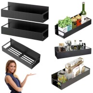 PÓŁKA KUCHENNA WISZĄCA MAGNETYCZNA NA LODÓWKĘ NA MIKROFALĘ NA PRZYPRAWY