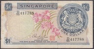 Singapur 1 Dolar 1967
