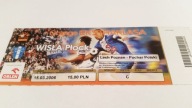 bilet WISŁA Płock - LECH Poznań 15.03.2006 PP