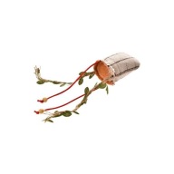 Zabawka interaktywna dla kota Barry King lniana poduszka 22x6 cm