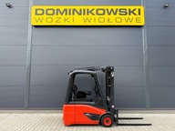 WÓZEK WIDŁOWY LINDE E16-02 2018R ELEKTRYCZNY TRIPLEX WYNAJEM SPRZEDAŻ