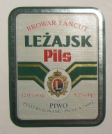 STARA ETYKIETA PIWO LEŻAJSK PILS BROWAR ŁAŃCUT