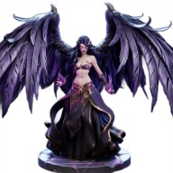 Figurka 3D CA 3D – League of Legends - Morgana- 16K - 1:6 - -POMALOWANA-